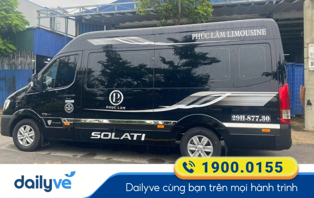 Nhà xe Phúc Lâm Limousine tuyến Vĩnh Phúc đi Sa Pa