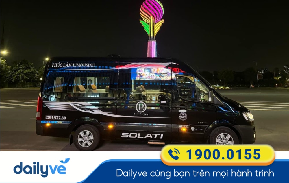 Nhà xe Phúc Lâm Limousine tuyến Hà Nội đi Lào Cai
