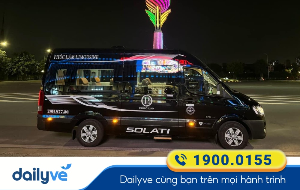 Nhà xe Phúc Lâm Limousine từ Vĩnh Yên đi Lào Cai
