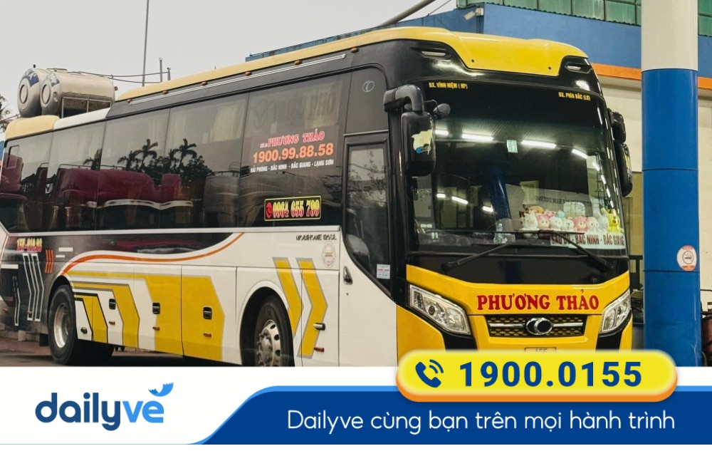 Nhà xe Phương Thảo tuyến Bắc Ninh đi Hải Phong