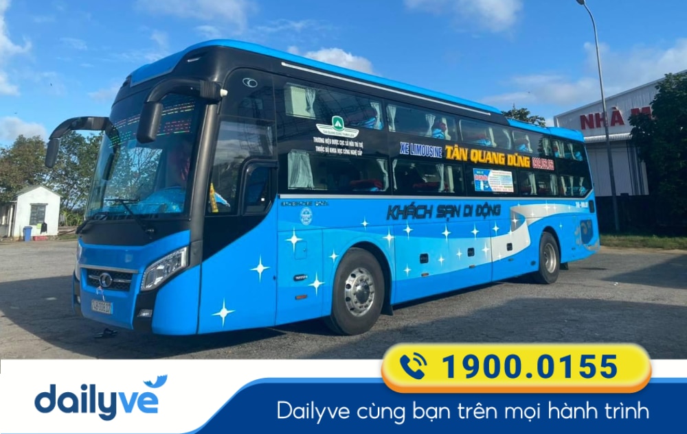 Nhà xe Tân Quang Dũng Limousine tuyến Đà Nẵng đi Quảng Trị
