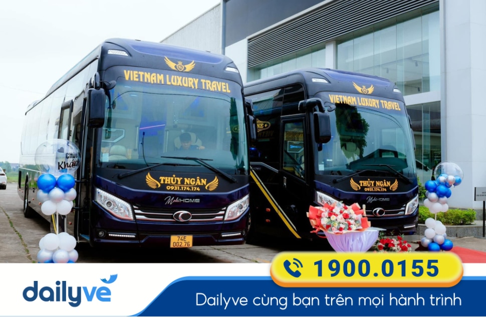Nhà xe Thủy Ngân Limousine tuyến Hà Nội đi Đông Hà Quảng Trị