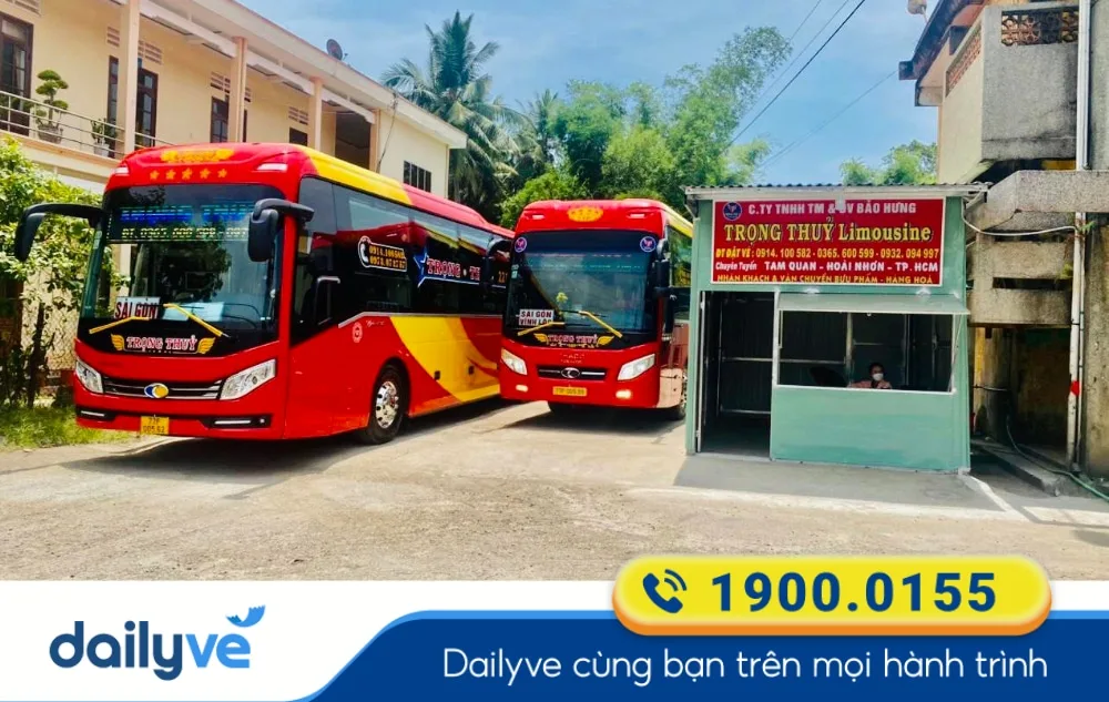 Nhà xe Trọng Thủy Limousine từ Bình Thuận đi Vĩnh Long