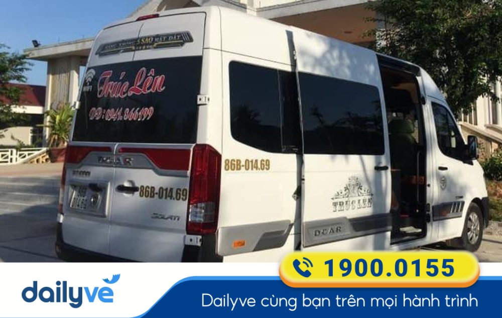 Nhà xe Trúc Lên tuyến Sài Gòn đi Lagi Bình Thuận