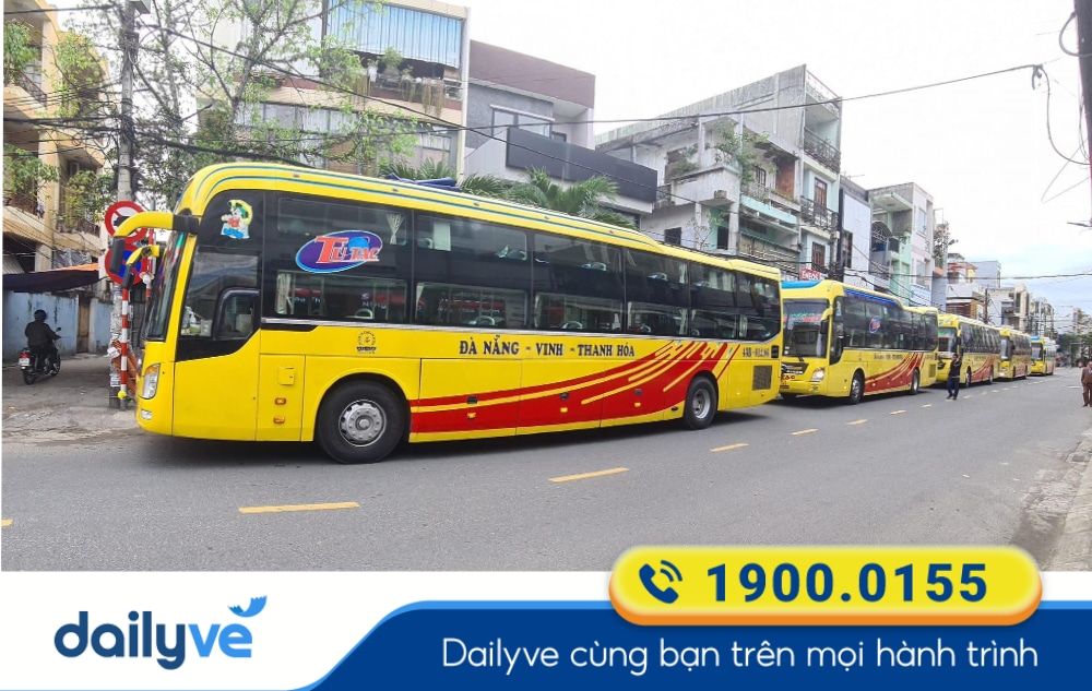 Nhà xe Tú Tạc tuyến Nghệ An đi Đà Nẵng