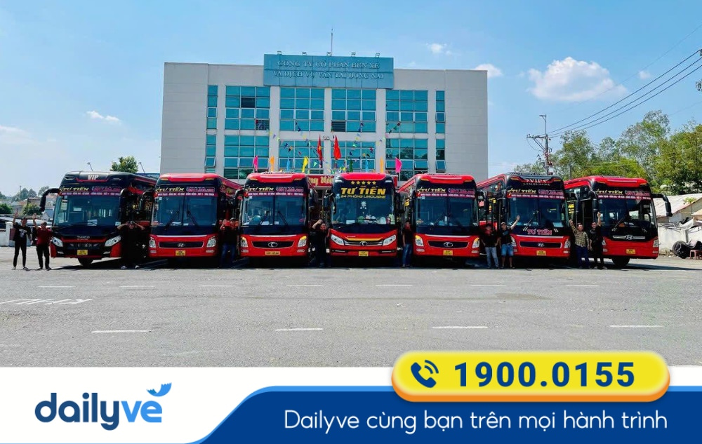 Nhà xe Tư Tiến từ Đồng Tháp đi Bà Rịa-Vũng Tàu