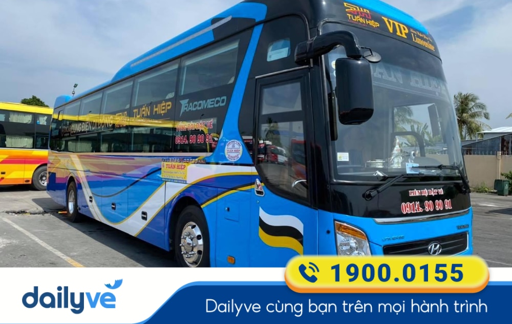 Nhà xe Tuấn Hiệp từ Cần Thơ đi Vũng Tàu