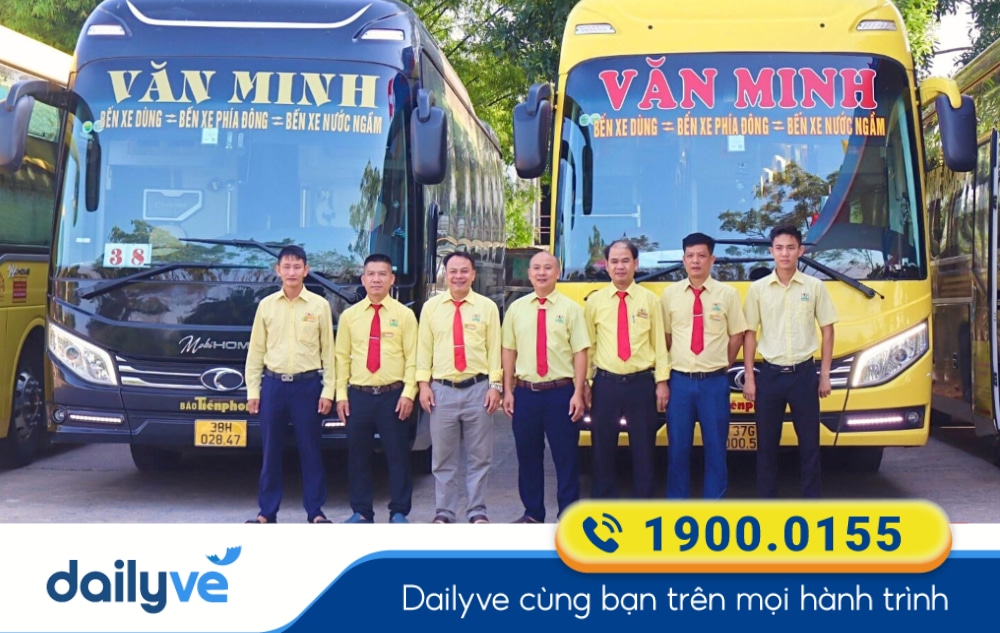 Nhà xe Văn Minh tuyến Bến xe Nước Ngầm đi Vinh Nghệ An