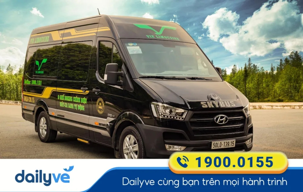 Nhà xe Vie Limousine tuyến Sân Long Thành đi Sài Gòn