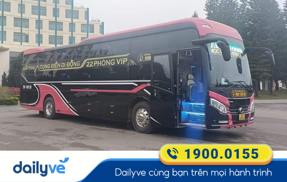 Nhà xe Xuân Tráng tuyến Sơn La đi Bến xe Mỹ Đình