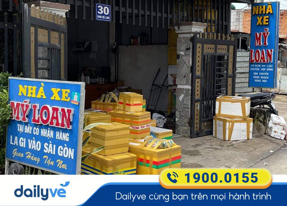 Địa chỉ nhà xe Mỹ Loan Lagi - Bình Thuận