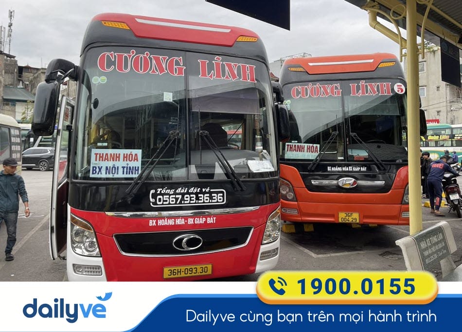 Nhà xe Cương Lĩnh Thanh Hóa đi Hà Nội