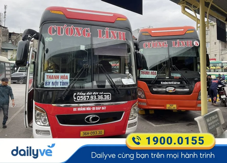 Nhà xe Cương Lĩnh Thanh Hóa đi Hà Nội