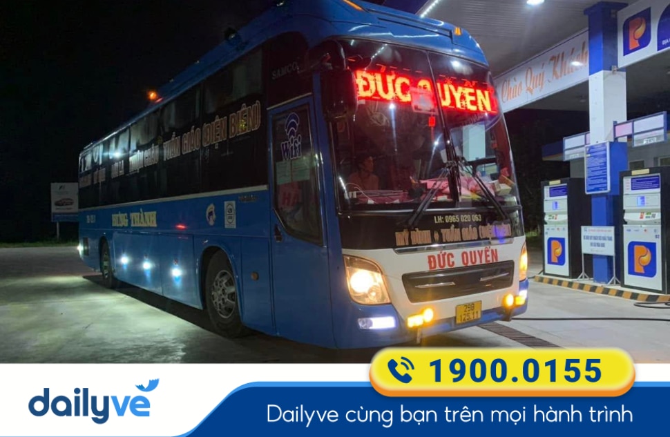 Nhà xe Đức Quyến tuyến Bến xe Mỹ Đình đi Sơn La