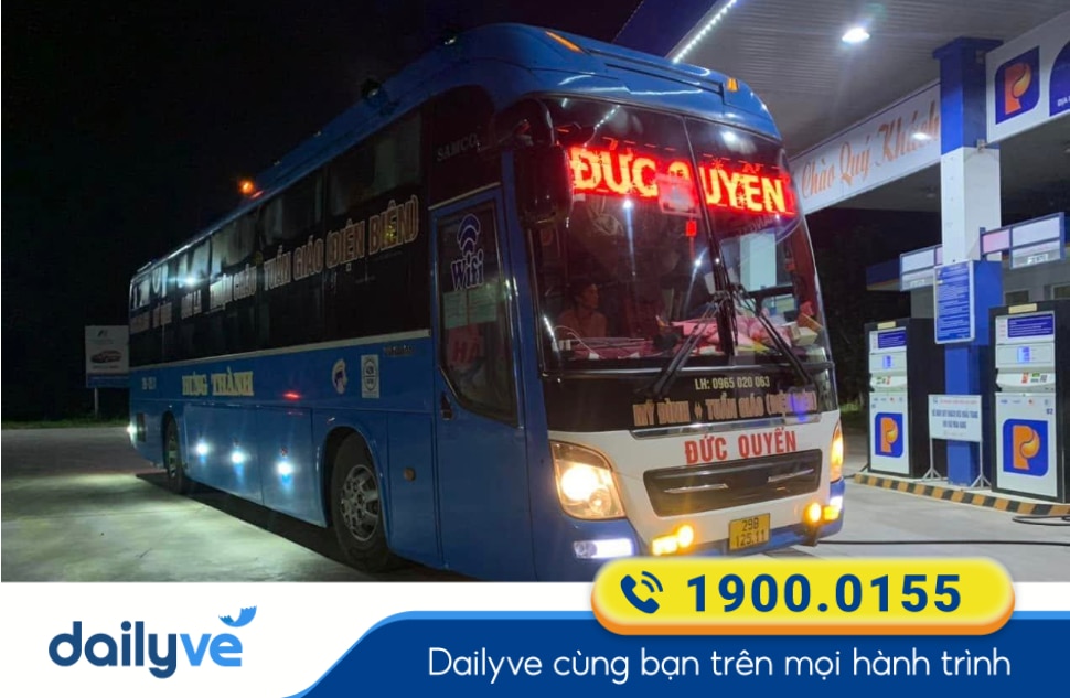 Nhà xe Đức Quyến tuyến Hà Nội đi Điện Biên