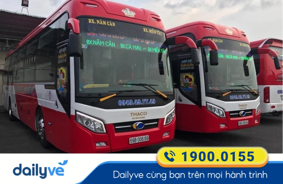 Nhà xe Giáp Diệp tuyến Cần Thơ đi Bễn xe Miền Tây