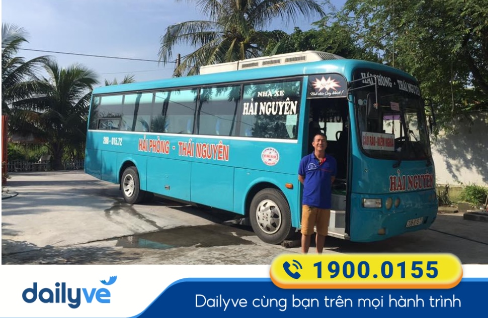 Nhà xe Hải Nguyên tuyến Hải Phòng đi Thái Nguyên