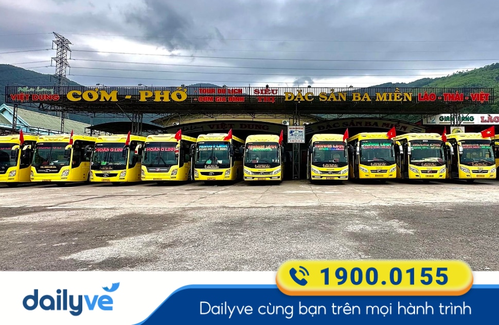 Nhà xe Hoàng Linh tuyến Hà Nội đi Đồng Hới Quảng Bình