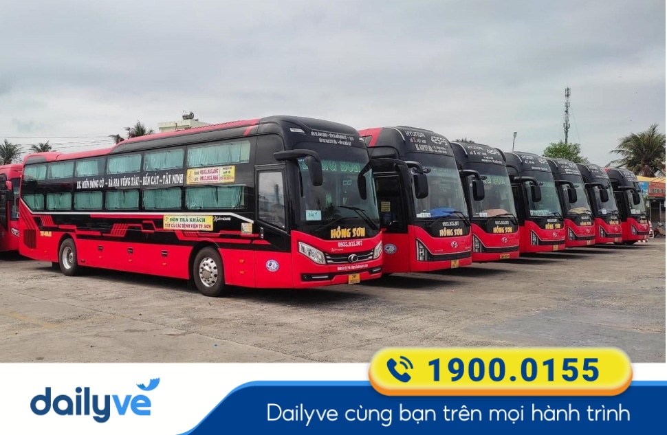 Nhà xe Hồng Sơn từ Lagi đi Xuyên Mộc