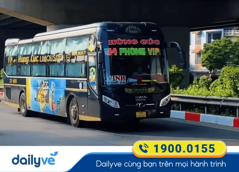 Nhà xe Hùng Cúc từ Vinh đi Bến xe Nước Ngầm