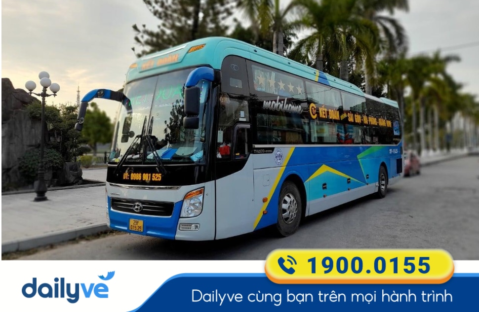 Nhà xe Kết Đoàn tuyến Vinh Nghệ An đi Hải Phòng