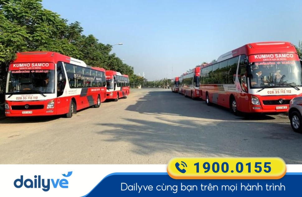 Nhà xe Kumho Samco Busline tuyến Kiên Giang đi Hà Tiên