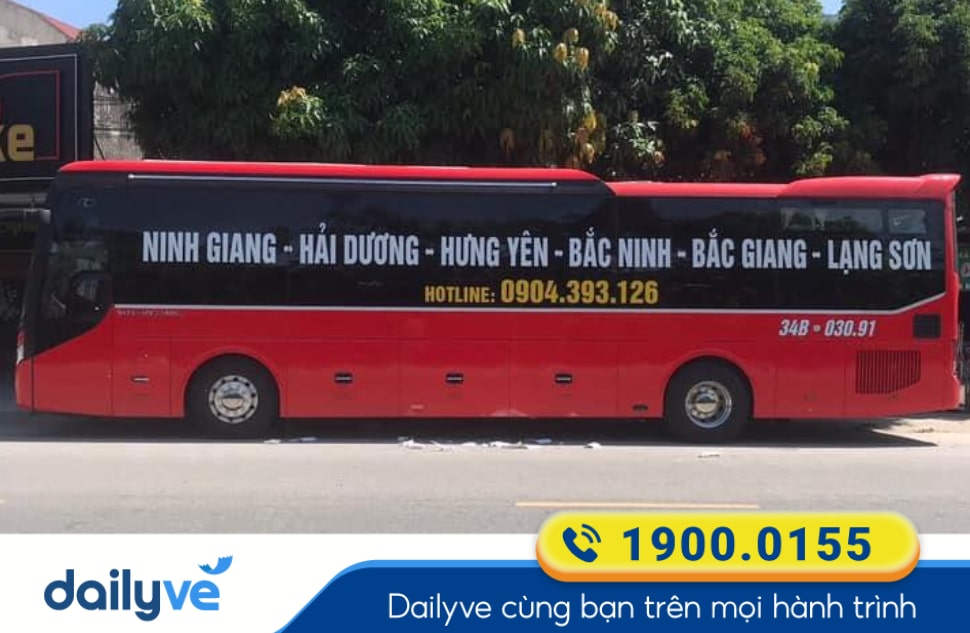 Nhà xe Mạnh Thắng tuyến Hải Dương đi Thái Nguyên