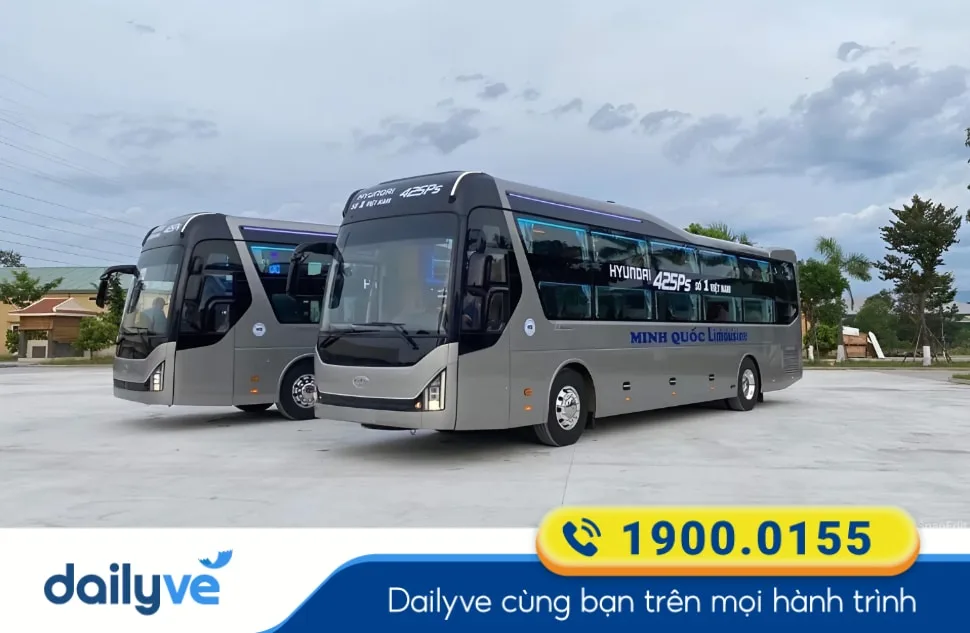 Nhà xe Minh Quốc từ Bình Dương đi Ngọc Hồi