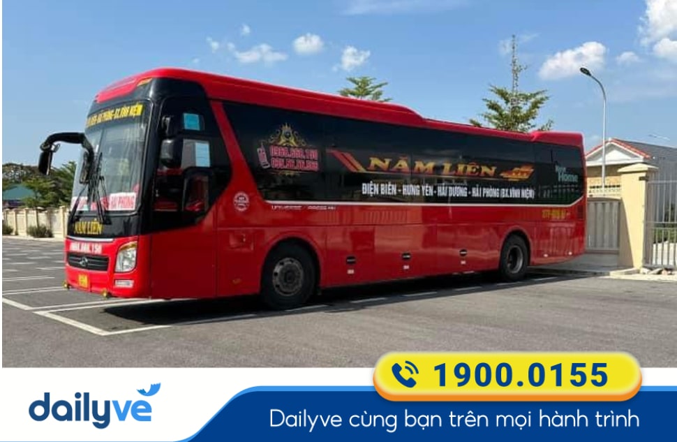 Nhà xe Năm Liên tuyến Hà Nôin đi Điện Biên