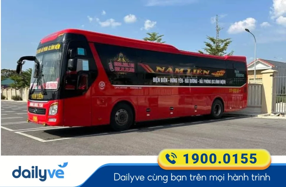 Nhà xe Năm Liên tuyến Hà Nôin đi Điện Biên