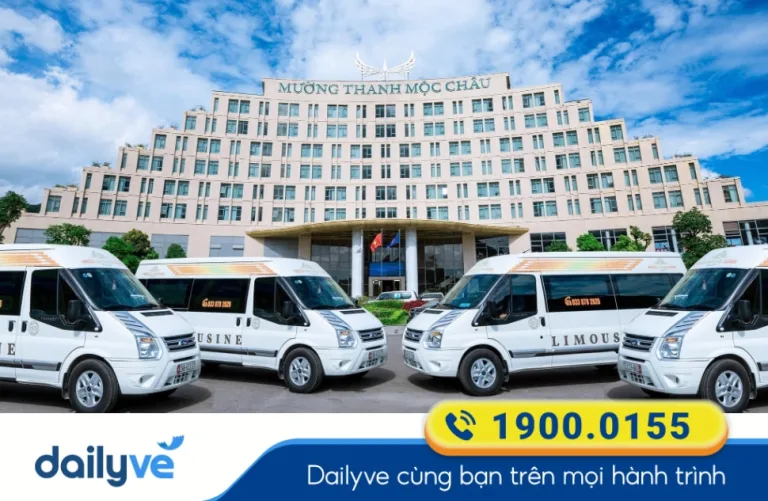 Vé xe khách từ Mộc Châu đi Hà Nội