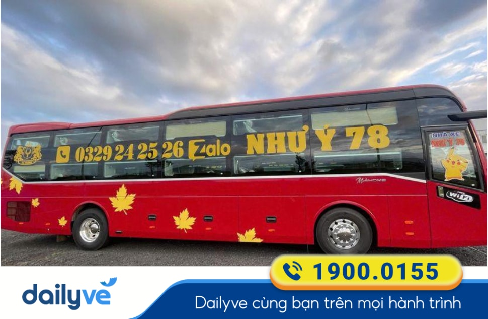 Nhà xe Như Ý 78 tuyến Tuy Hòa đi Sài Gòn