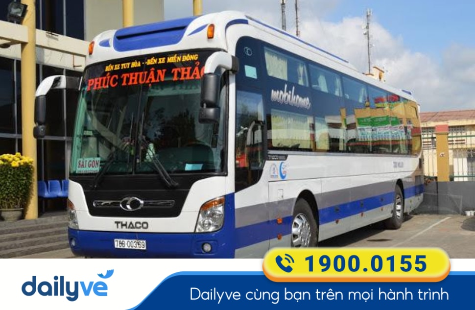 Nhà xe Phúc Thuận Thảo tuyến Tuy Hòa Phú Yên đi Sài Gòn