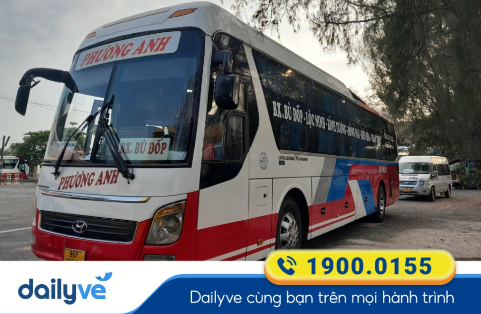Nhà xe Phương Anh tuyến Lộc Ninh Bình Phước đi Thủ Dầu Một