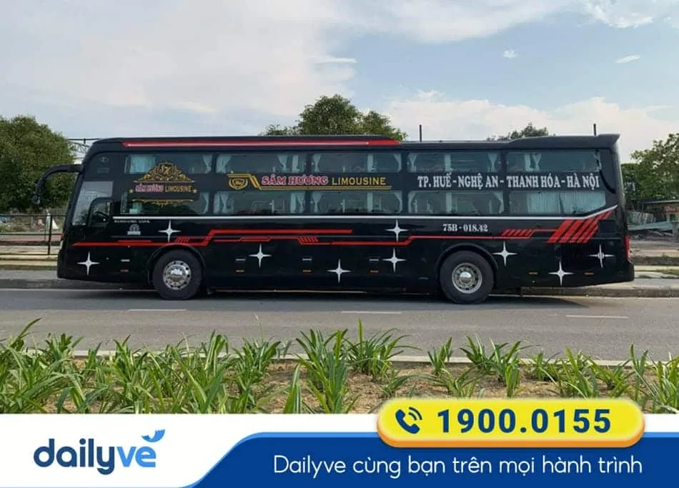 Nhà xe Sâm Hương từ Đồng Hới đi Thanh Hóa