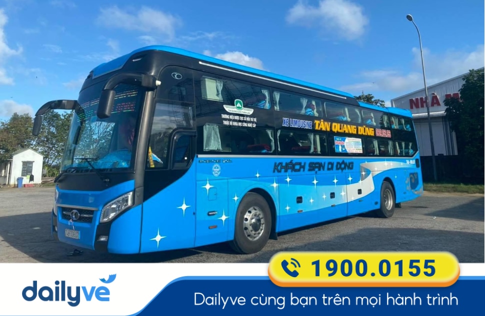 Nhà xe Tân Quang Dũng Limousine tuyến Đông Hà Quảng Trị đi Đà Nẵng