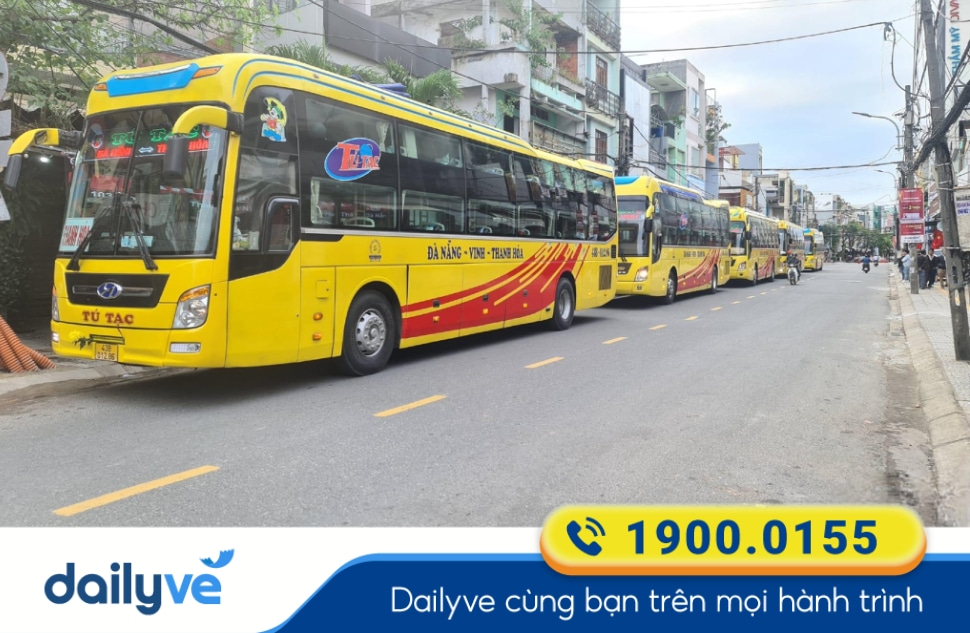 Nhà xe Tú Tạc tuyến Đà Nẵng đi Vinh Nghệ An