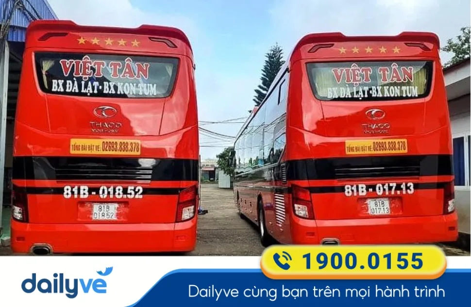 Nhà xe Việt Tân từ Quảng Nam đi Đồng Hới