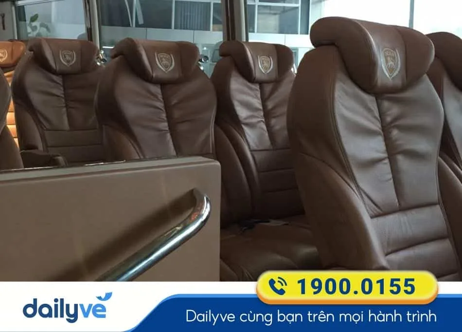 Tiện ích xe ghế ngồi 29 chỗ của nhà xe Đại Thắng Thanh Hóa