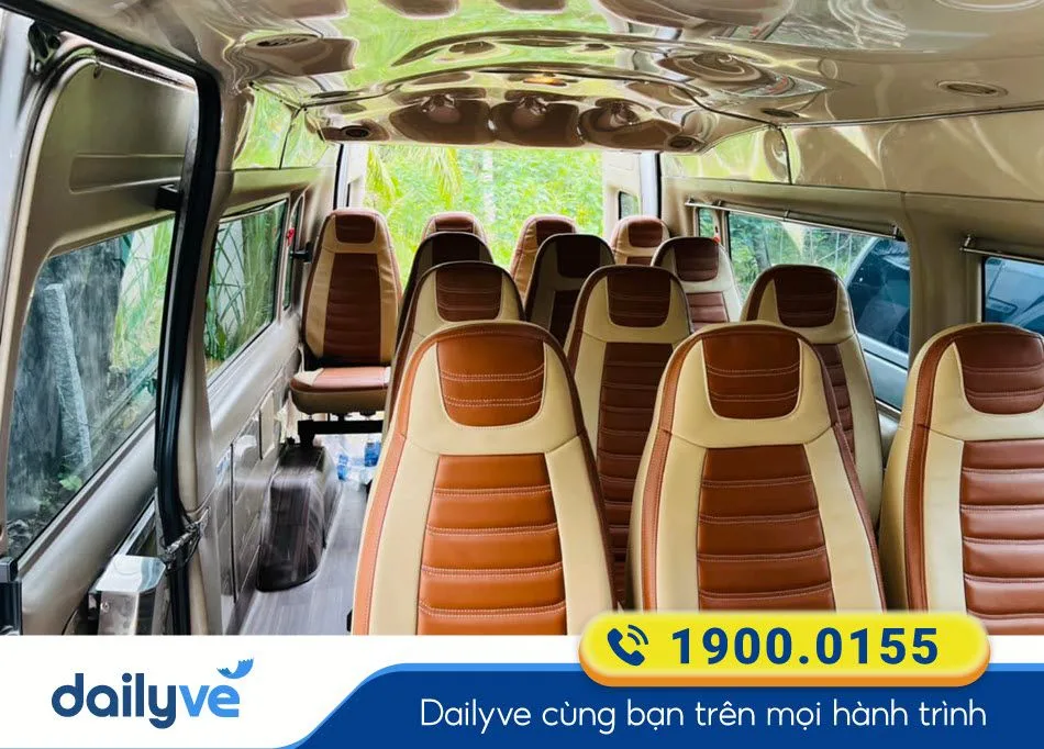 Tiện ích tiện nghi dòng xe ghế ngồi 16 chỗ