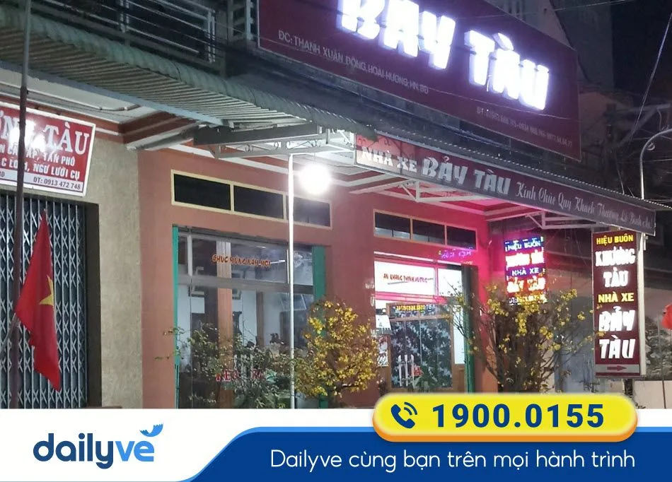 Văn phòng nhà xe Bảy Tàu tại Bình Định