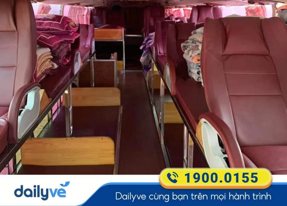 Xe giường nằm 40 chỗ của nhà xe Bình Thảo Hà Tĩnh