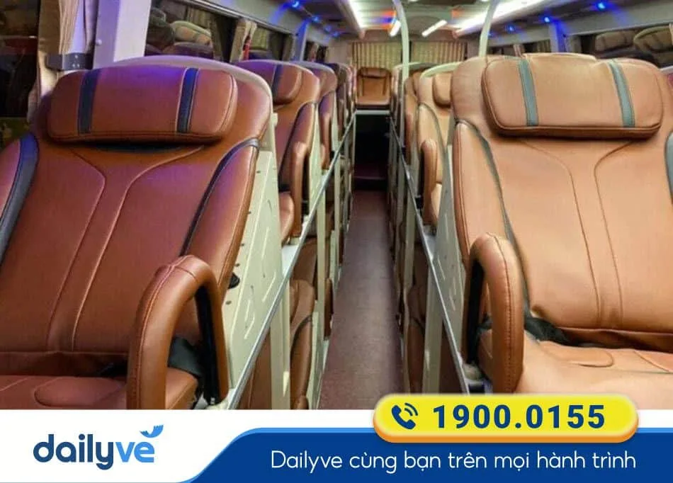 Xe giường nằm 40 chỗ của nhà xe Giang Thắng Thanh Hóa