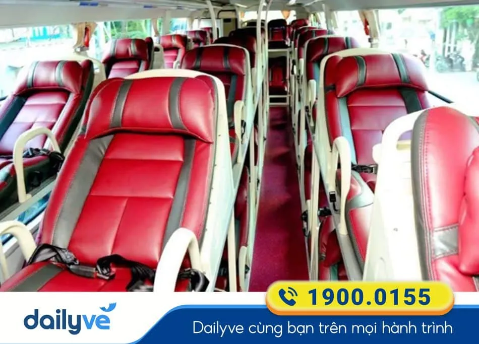 Xe giường nằm tiện nghi và chất lượng