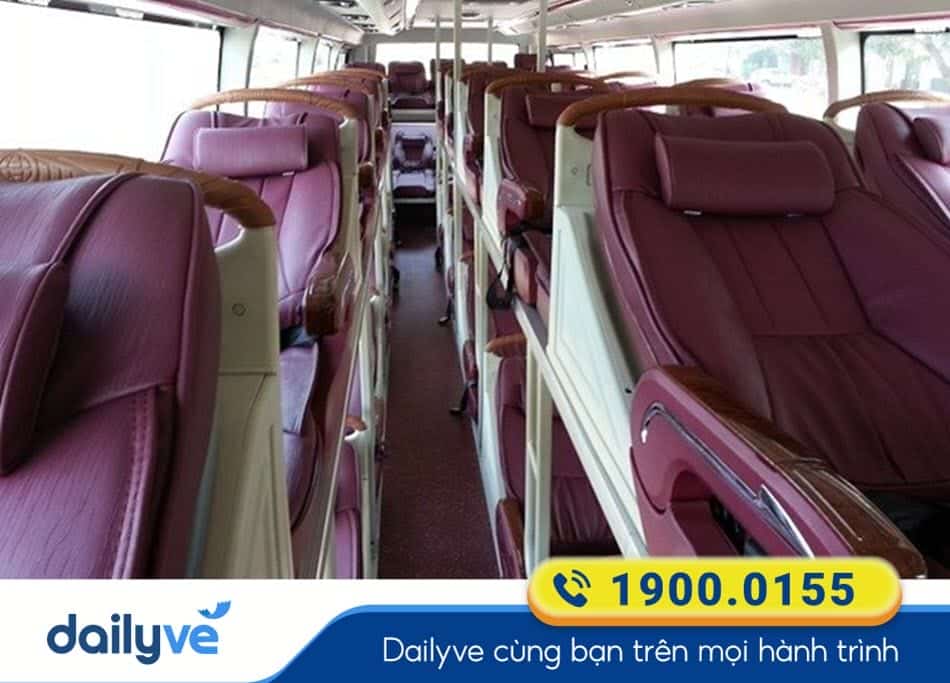 Xe giường nằm 46 chỗ chất lượng cao của nhà xe Thuận Vân Đắk Lắk