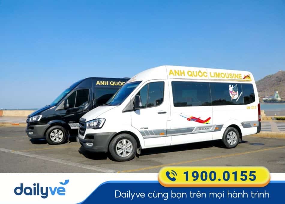Nhà xe Anh Quốc Limousine tuyến xe Long hải - Sài Gòn