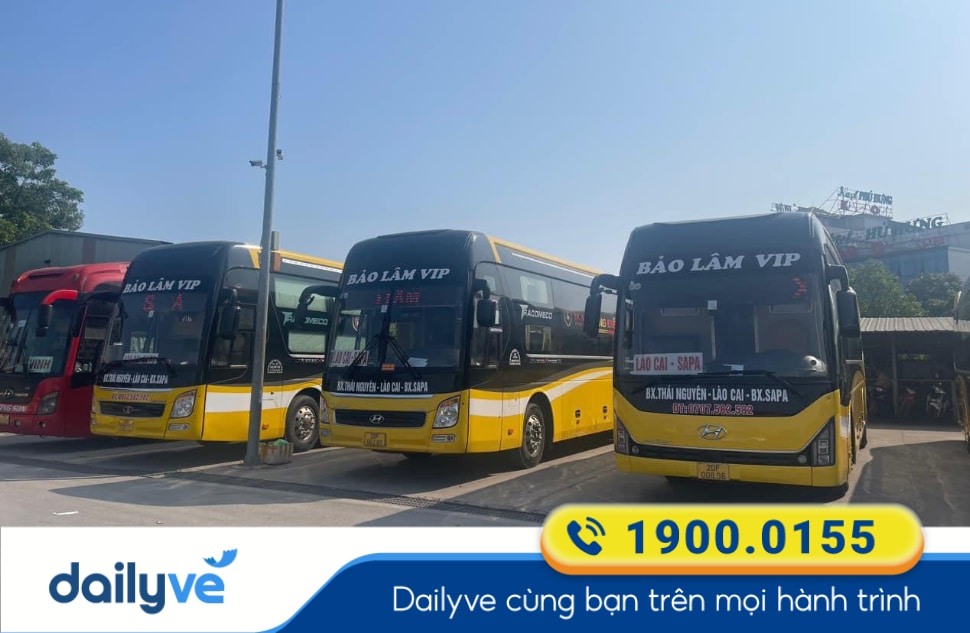 Nhà xe Bảo Lâm từ SaPa đi Thái Nguyên