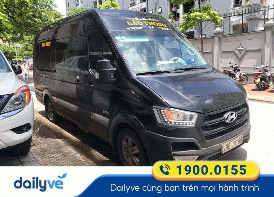 Nhà xe Bảo Phong tuyến Sân bay Nội Bfai đi Thái Nguyên