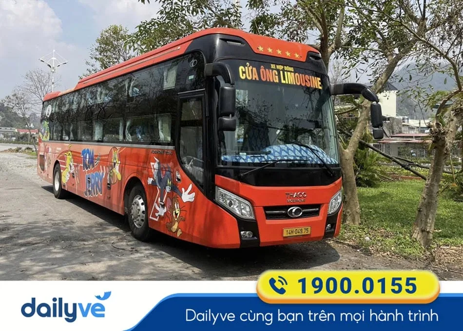 Nhà xe Cửa Ông Limousine từ Quảng Nam đi Hạ Long