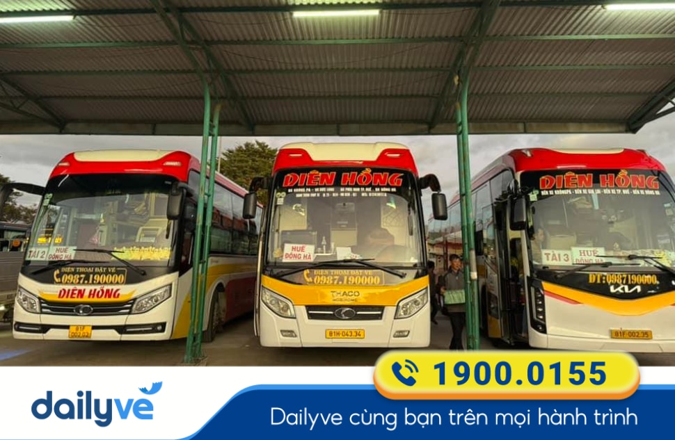 Nhà xe Diên Hồng tuyến Đà Nẵng đi Bình Định